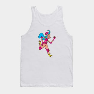 Roller Derby Girl Tank Top